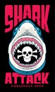 Shark attack vectorfileÃ¢â¬â stock illustration Ã¢â¬â stock illustration file